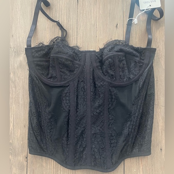 BAILYDEL Women Lace Sexy Bustier Corset Top - Picture 4 of 4